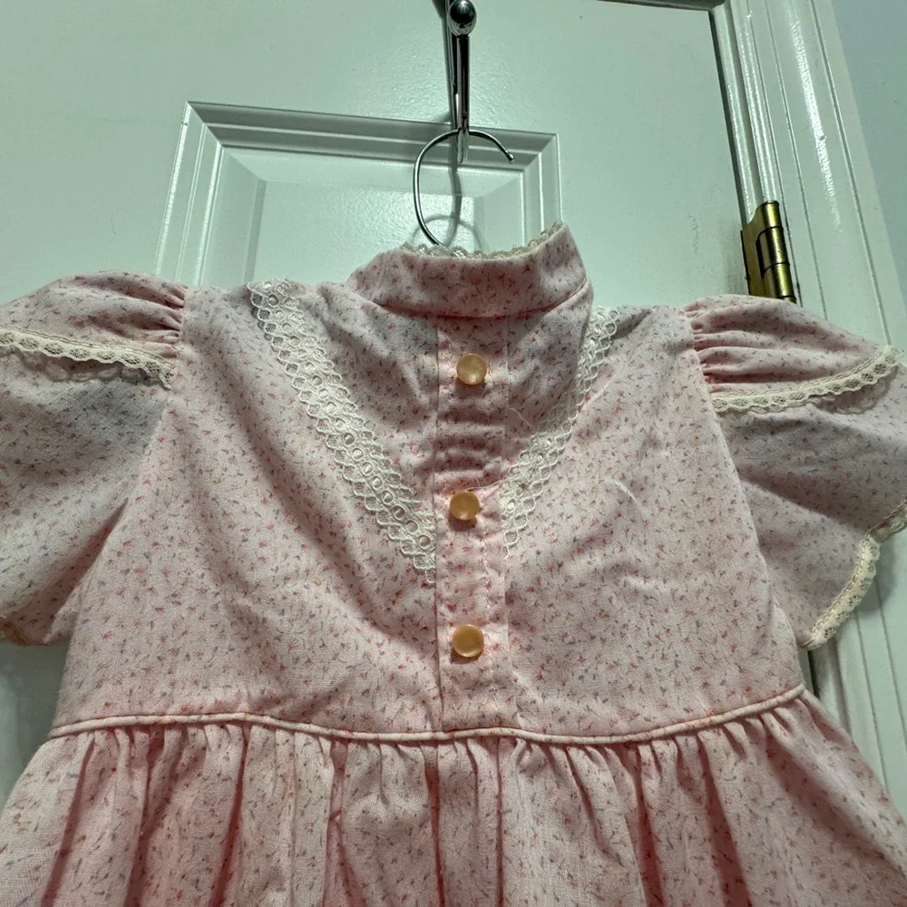 Vintage size 4 pink dress